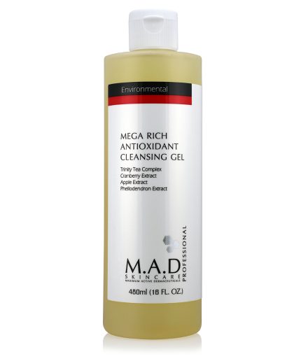 Очищающий гель, обогащенный антиоксидантами/Mega Rich Cleansing Gel MAD, 480 мл