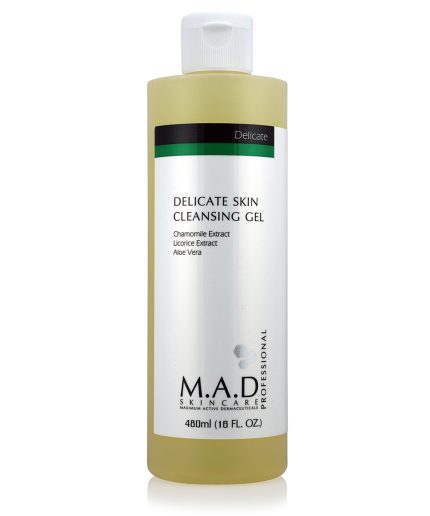 Нежный очищающий гель для чувствительной кожи/Delicate Skin Cleansing Gel MAD, 480 мл