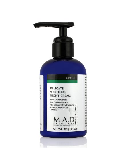 Успокаивающий ночной крем для чувствительной кожи/Delicate Soothing Night Cream MAD, 120 гр