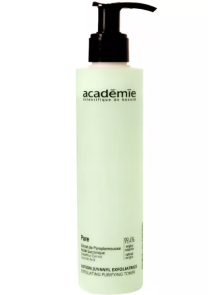 Эксфолиирующий очищающий тоник CLEAN ACADEMIE, 200 мл