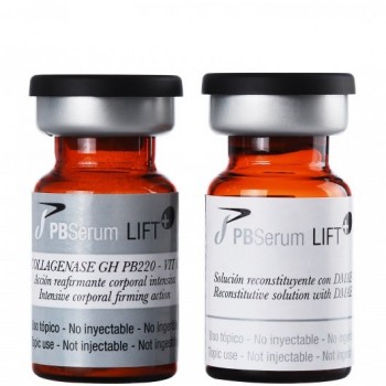 Сыворотка энзимная для тела PBSerum Lift+ (Фермент Коллагеназа, Витамин С20%, DMAE 3%)