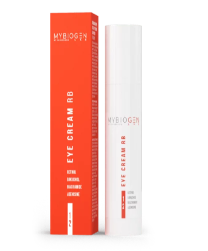 Омолаживающий крем для глаз с ретинолом и бакучиолом/Eye cream RB MYBIOGEN, 15 мл