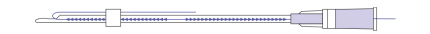 Нить DG- lift стер-ая расс-ся с формованными шипами СOG SC TYPE L- CANNULA 18G-100, из полидиоксанон
