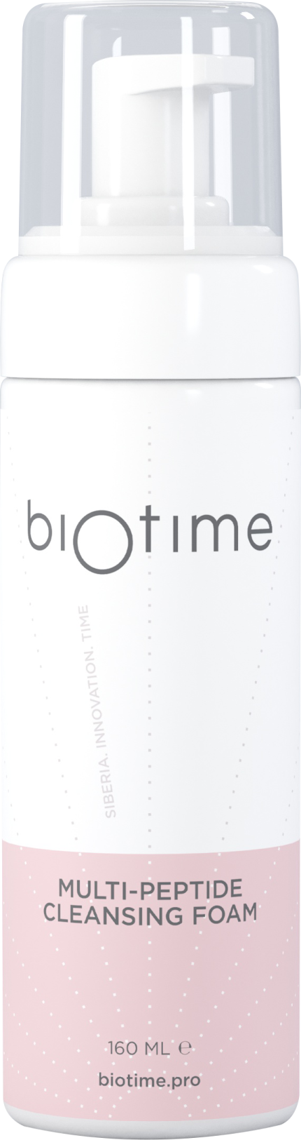 Пенка мультипептидная BIOTIME, 160 мл