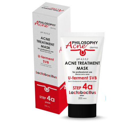 Маска анти-акне/Acne-treatment mask ACNE PHILOSOPHY, 200 мл