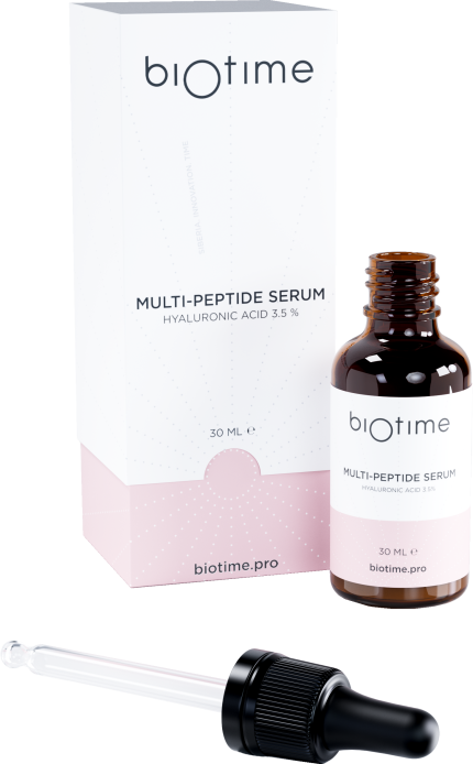 Сыворотка мультипептидная с ГК BIOTIME, 30 мл