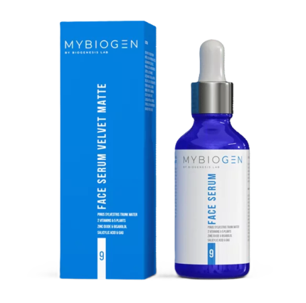 Матирующая сыворотка для лица/Face Serum Velvet Matte MYBIOGEN, 50 мл