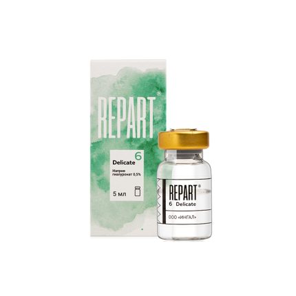 Гель биоревитализант Repart 6 DELICATE, 5 мл