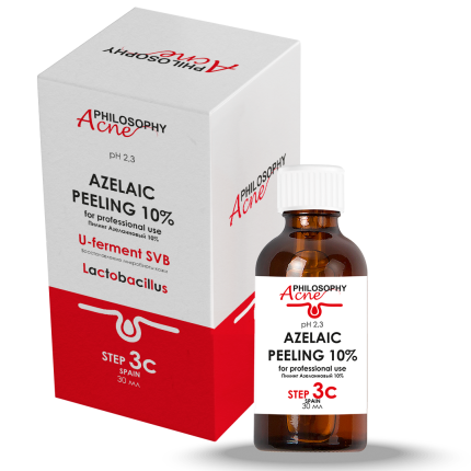 Азелаиновый пилинг 10% /Azelaic Peeling PHILOSOPHY, 30 мл
