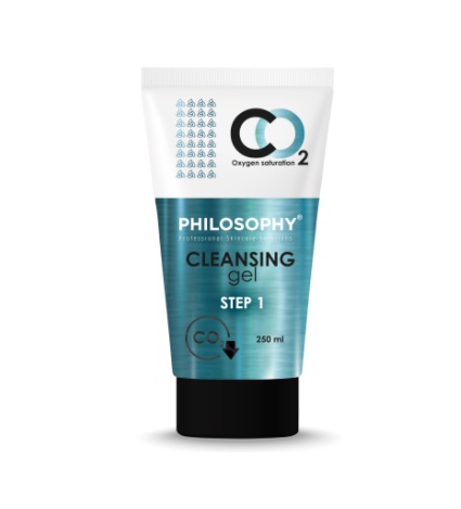 Очищающий гель для лица/СО2 OXYGEN SATURATION Cleansing gel PHILOSOPHY, 250 мл