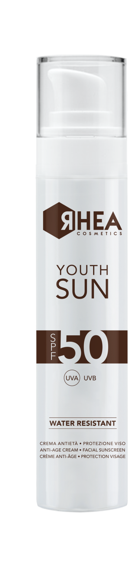 Солнцезащитный антивозрастной крем для лица SPF50/YouthSun SPF50 RHEA, 50 мл