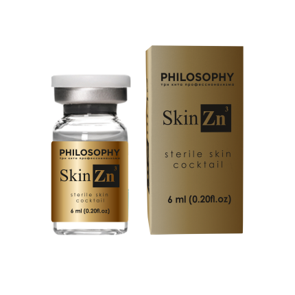 Лосьон Skin ZINC sterile skin cocktail PHILOSOPHY, 6 мл