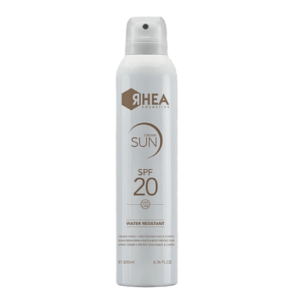 Cолнцезащитный спрей для лица и тела SPF20/Cream Sun SPF20 RHEA, 200 мл