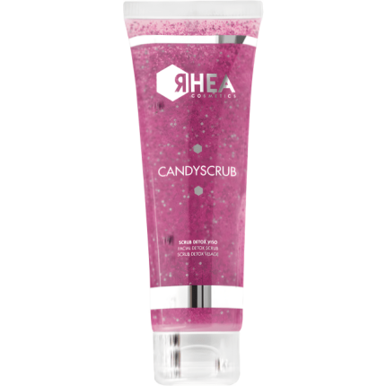 Фруктовая маска-скраб/CandyScrub - Facial Detox Scrub RHEA, 50 мл