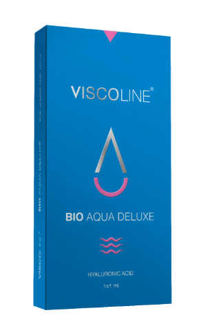Имплант вязко-эластичный внутрикожный VISCOLINE BIO AQUA DELUXE, 1 шприц*1 мл
