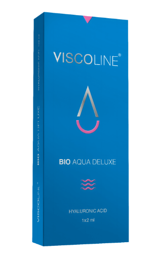 Имплант вязко-эластичный внутрикожный VISCOLINE BIO AQUA DELUXE, 1 шприц*2 мл