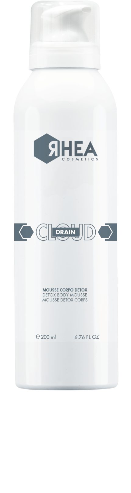 Дренирующий мусс для тела/Cloud Drain Mousse Corpo RHEA, 200 мл