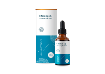 Liposomal Vitamin D3 + Omega Plant Oil, 50 мл