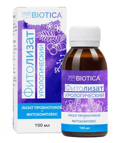 Пищевой концентрат "ФитоЛизат Урологический" VedaBiotica, 100 мл