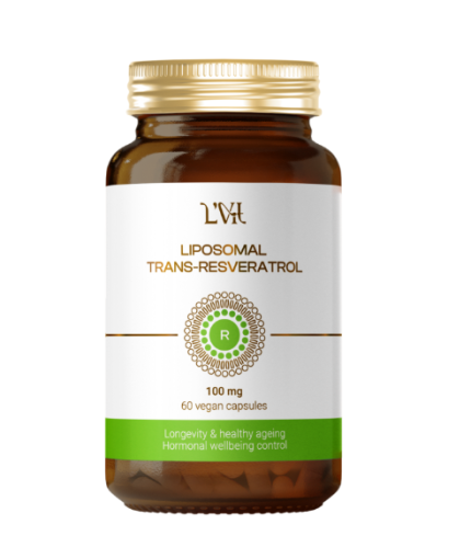 Liposomal Vitamins Trans-Resveratrol, 60 капсул