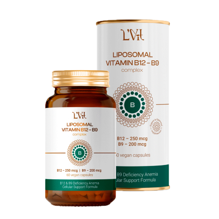 Liposomal Vitamin B9-B12 complex, 60 капсул