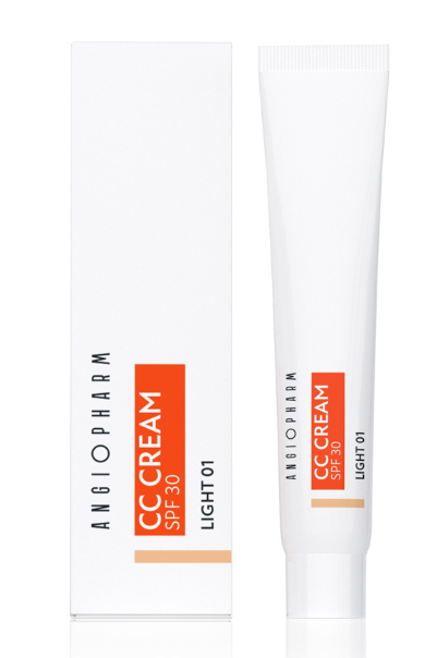 СС-крем SPF 30 light ANGIOPHARM, 7 мл