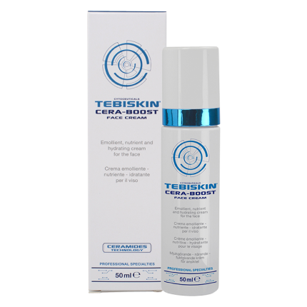 Смягчающий питательный увлажняющий крем для лица/Cera-Boost face cream TEBISKIN, 50 м