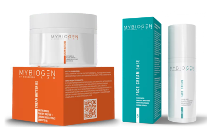 Набор MYBIOGEN 7 (крем-баттер для тела, увлажняющий крем для лица)