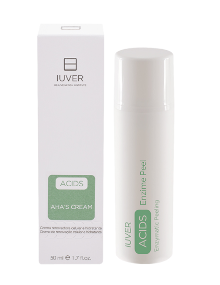 Кислотный крем для увлажнения и обновления клеток кожи/ACIDS AHA Cream IUVER, 50 мл