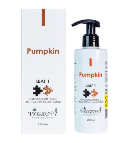 Очищающий гель с экстрактом семян тыквы/Pumpkin gel PHILOSOPHY, 250 мл