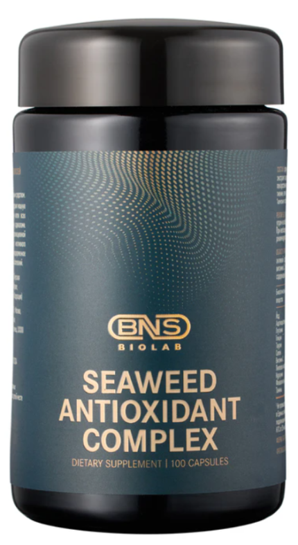 Антиоксидантный комплекс на основе морских водорослей Seaweed Antioxidant Complex BNS, 100 капcул