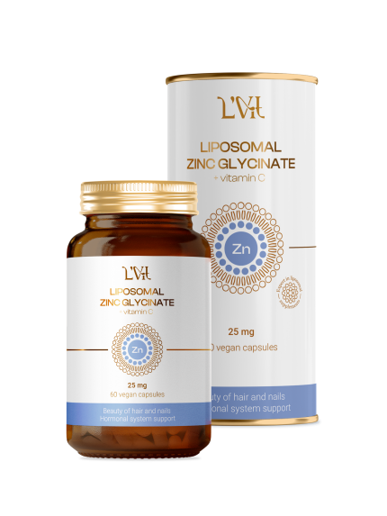 Liposomal Zink + Vitamin C, 60 капсул