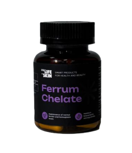 Бад Ferrum Chelate PROLIFE&SKIN, 60 капсул